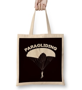 Paragliding Skydiving Parachuting Extreme Sports Paraglider Bez Çanta Uzun Saplı
