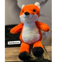 Turuncu Akıllı Tilki Peluş Oyuncak 35cM