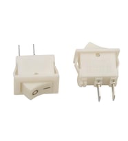 KCD11 Mini On-Off Anahtar - Beyaz - 5 Adet