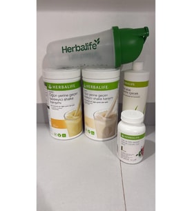 1 ADET MUZLU SHAKE 1 ADET VANILYALI SHAKE ALOE ÇAY102 GR SAHKER