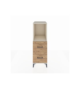 Kronos Dolap Tek Raflı 2 Çekmeceli 44x59x134 Aytaşı-Çam