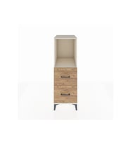Kronos Dolap Tek Raflı 2 Çekmeceli 44x59x134 Aytaşı-Çam