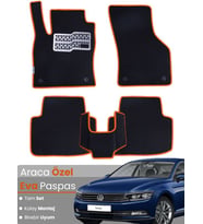 Volkswagen Passat B8 (2015-2019) Uyumlu EVA Paspas Tam Set–Araca Özel,Su Geçirmez,Hızlı Montaj
