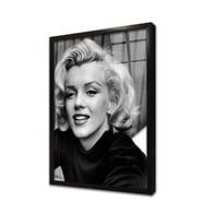 Marilyn Monroe Çerçeveli Cam Tablo