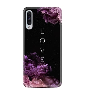 Samsung Galaxy A30s Kılıf Desenli Love Flow 1664
