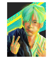 Bts Suga Dijital Resim Tablo Ahşap Poster Dekoratif Kod2182