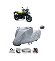 Suzuki V-Strom DL1000  Su Geçirmez Motosiklet Brandası ARKA ÇANTA UYUMLU