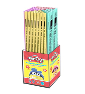 Play-Doh Kurşun Kalem Woodfree Pastel 72 Li Play-KK021