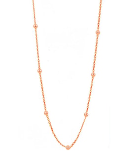 Söğütlü Silver Gümüş rose 60 cm top top zincir