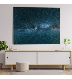 Samanyolu Yıldızlar Galaxy Dekoratif Kanvas Tablo