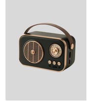 Nostalji Radyo USB Bluetooth Siyah