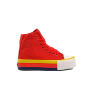 United Colors Of Benetton Beyaz-Lila Kadın Spor Ayakkabı Bn-30944 G