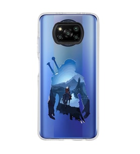 Poco X3 PRO / X3 NFC Uyumlu The Witcher Tasarımlı Şeffaf Telefon Kılıfı