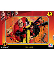 Ks frame puzzle incredigles2 inanilmazlar 2 24prç.