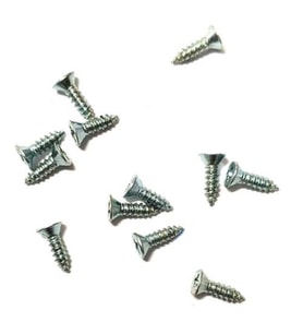 Klips, Menteşe, Ayak, Ağaç, Sunta Vidası 2,2x7,5mm - Nikel 100 Adet