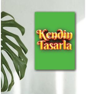 Kişiye Özel Kendin Tasarla  Tasarımlı Kanvas Tablo