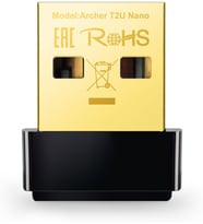 Tp-Link Archer T2U Nano, Ac600 Nano Wireless Usb Adaptör (Çok Renkli)