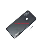 Tkgz Oppo A31 Kasa Arka Pil Batarya Kapağı SİYAH