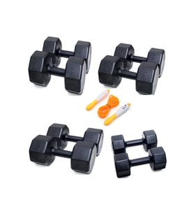Ps Spor 4 Set Dambıl Sayaçlı Atlama Ipi = 3 Kg 2 Ad 6 Kg 2 Ad 8 Kg 2 Ad 10 Kg 2 Ad