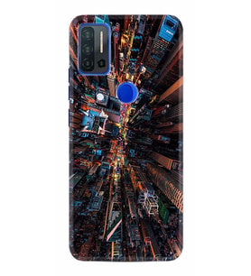 Reeder P13 Blue Max Pro Kılıf Desenli Silikon City 1341