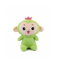 Maymun Peluş Oyuncak 22 cm Yumuşacık ve Sevimli (Yeşil)