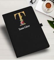 Kişiye Özel harf Tasarımlı  İsme Özel Defter