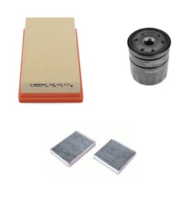 Bosch Filtre Bakım Seti DS DS3 3 1.2 PureTech 110 Beygir Hava + Yağ f. + Polen Filtre Sardes