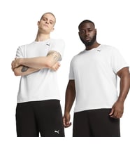 Puma M TAD ESS SOLID CAT TEE LC Beyaz Erkek T-Shirt 52590802