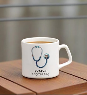 İsme Özel Doktor Temalı Espresso Bardak