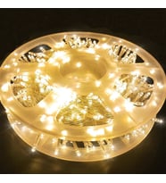 GÜN IŞIĞI VIP PROFESYONEL 50 METRE GÜN IŞIĞI LED IŞIK 220V FİŞLİ YILBAŞI IŞIĞI ŞEFFAF KABLOLU MODLU