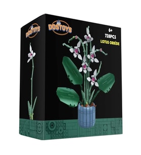 Oceanfour Blok Oyuncak 06289-101-1 Lotus Orkide Çiçek Lego