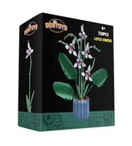 Oceanfour Blok Oyuncak 06289-101-1 Lotus Orkide Çiçek Lego