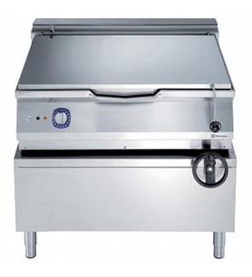 Electrolux Professional 100 Lt Elektrikli Devrilir Tava, Duomat Pişirme Yüzeyi, Musluklu, Termostatik Kontrol - 1000 Mm E9BREJDPF0