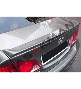 Honda Civic FD6 Bagaj Üstü Anatomik Spoiler Boyalı 2006 2007 2008 2009 2010 2011 İthal