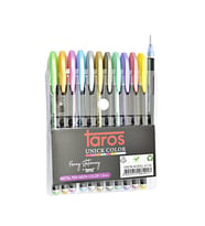 UNİCK COLOR 4116 METALİZE JEL KALEM 12 RENK