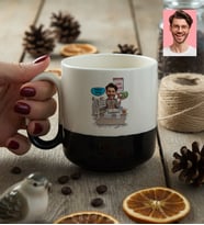 Kişiye Özel Karikatürlü Muhasebeci Kupa Bardak Pro Muhasebeciler Günü Hediyesi