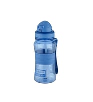 UZSPACE PİPETLİ SİLİKON GÖVDE MATARA TRITAN 5023 300 ML CLITORIA BLUE