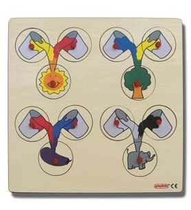 RENK KARIŞTIRMA PUZZLE (30x30 cm)