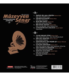 Müzeyyen Senar Yayınlanmamış Şarkılar 2 LP Plak (Karışık)