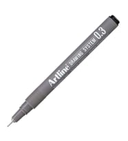 Artline 233 Çizim Kalemi Drawing System 0.3 mm Siyah