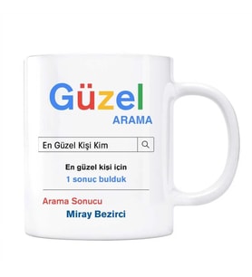 En Güzel Kişi Google Arama Motoru Kupa