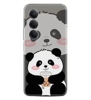 Xiaomi Redmi 15 Kılıf Boutique Baskılı Resimli Milkshake Panda Pcode -058