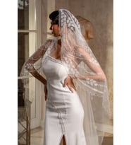 Gelin Duvağı, Gelinlik Aksesuarı Nikah ,Gelin Duvak (Beyaz)