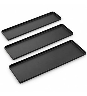 Fida Teflon Teşhir Tavası Destekli 40x15 cm