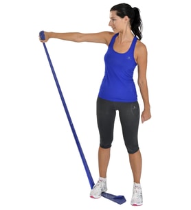 Yoga & Pilates Egzersiz Bandı Mavi Renk 1.5 Metre