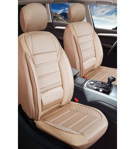 Hyundai I40 Uyumlu Vera Bej Oto Koltuk Kılıfı 5li Takım Set