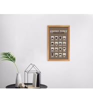 BK Home Coffee Tasarımlı Dekoratif Retro Ahşap Tablo-22
