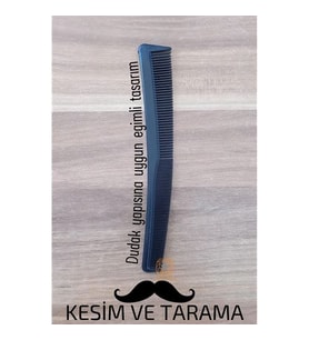 Bıyık Kesim ve Tarama Tarağı Eğimli Bıyık Tarağı