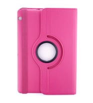 MediaPad T3 10 / 9.6 Kılıf 360 Tablet Deri Kılıf - Pembe