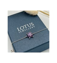 Lotus Çiçeği Gümüş Bileklik 925 Ayar Gümüş Bileklik